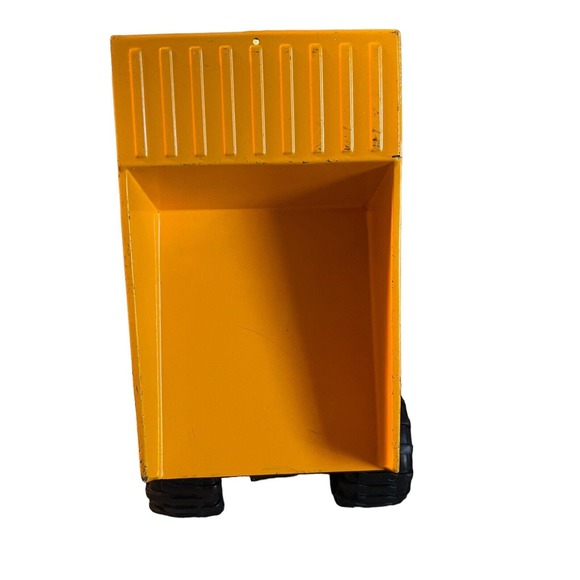 Vintage 1998 Soma Mighty Wheels 7''X 4.5” Die Cast Yellow Dump Truck Great Shape - Picture 6 of 13